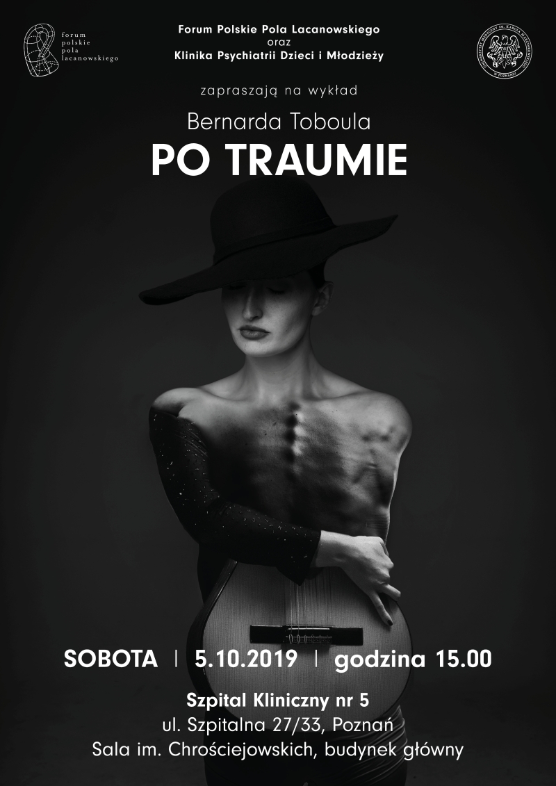 Bernard Toboul w Poznaniu 5-6 października 2019